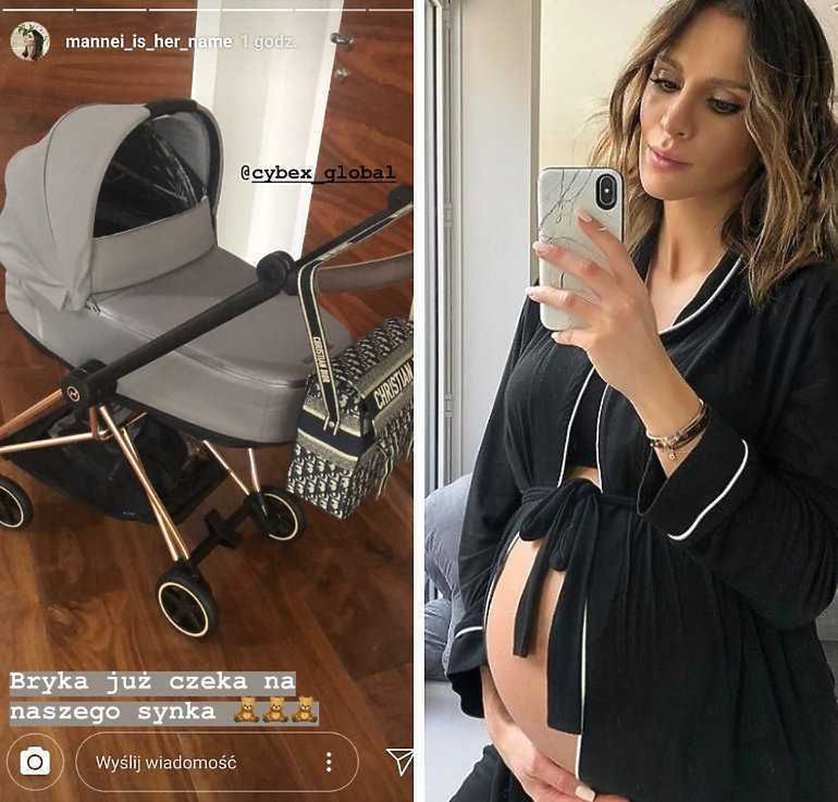 Sara Boruc gotowa do porodu