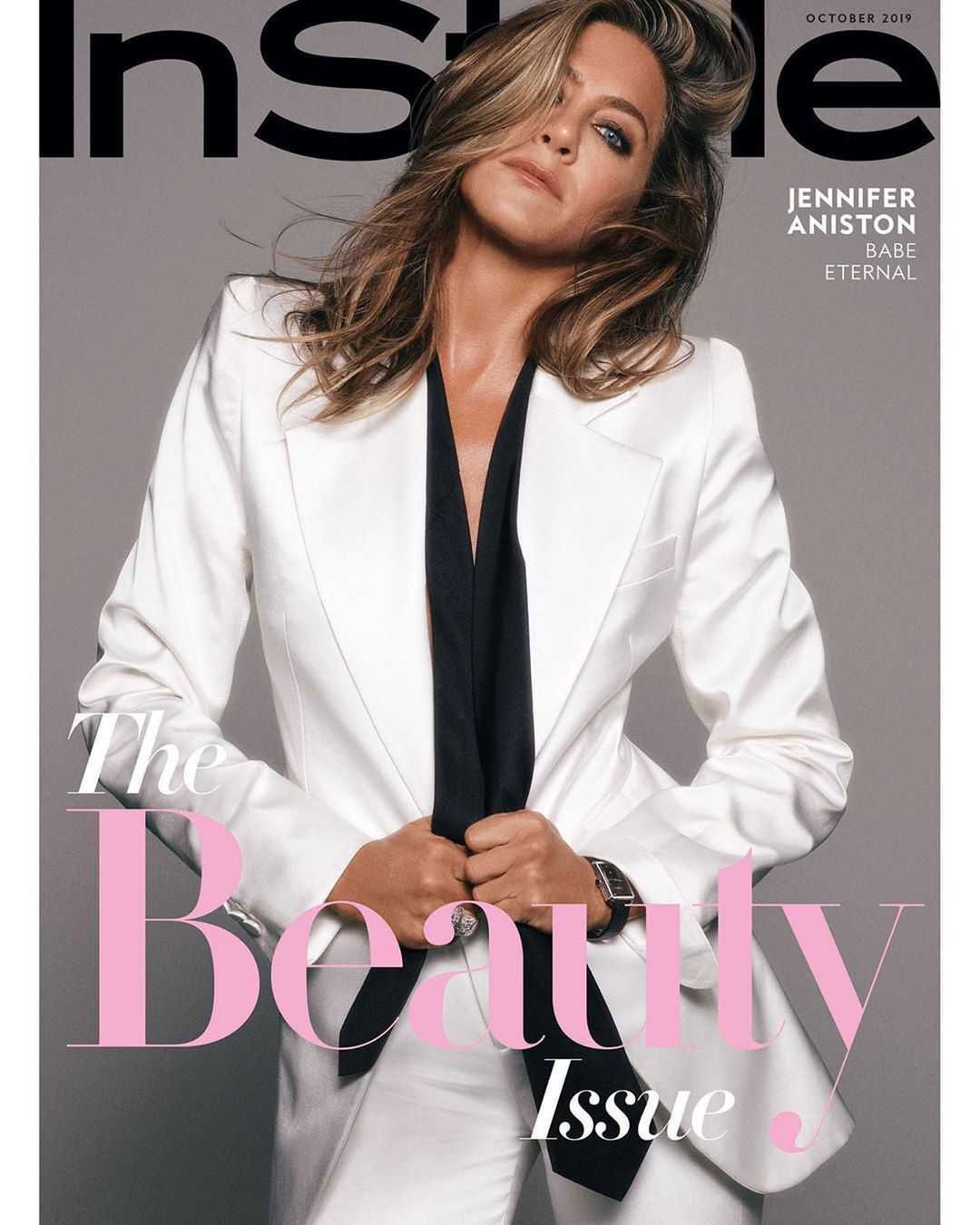 Jennifer Aniston na okładce InStyle