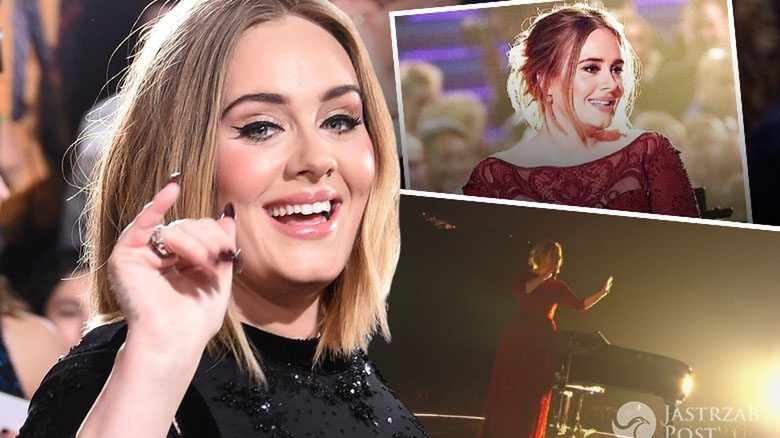 Adele, Grammy 2016 (fot. ONS)