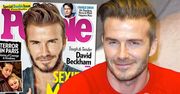 David Beckham został najseksowniejszym mężczyzną na świecie. Reakcja rodziny? Jedni zachwycili się, inni go... wyśmiali