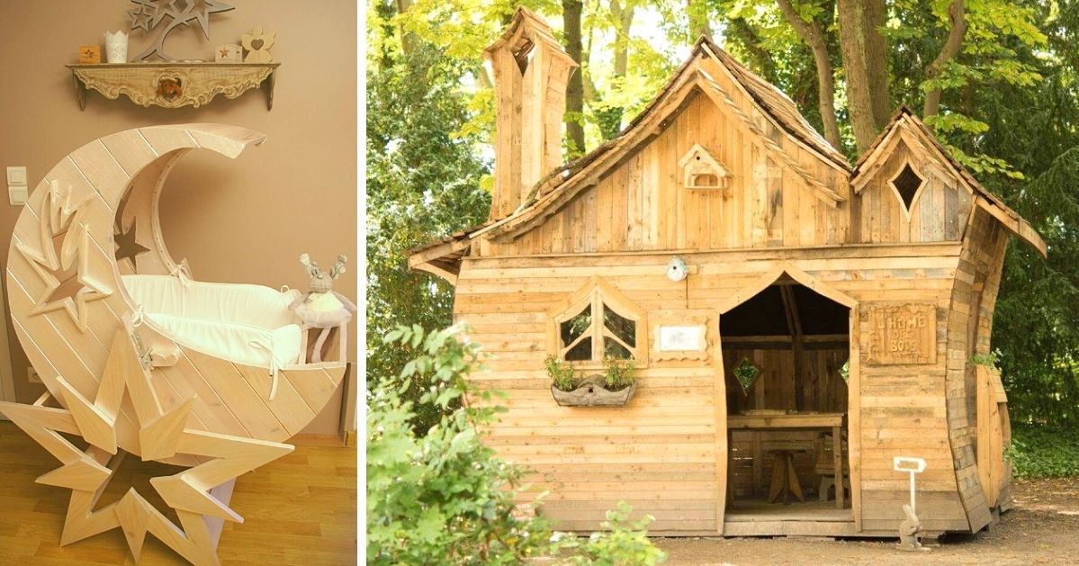 Amazing Houses and Other Items Built Using Old Pallets. They Look like They Came from a Fairytale Picture