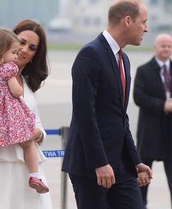 Kate i William już w Polsce! Mały George był nie w humorze