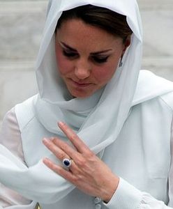 Pierścionek księżnej Kate zniknął z jej palca. Co się stało z cennym klejnotem po Dianie?
