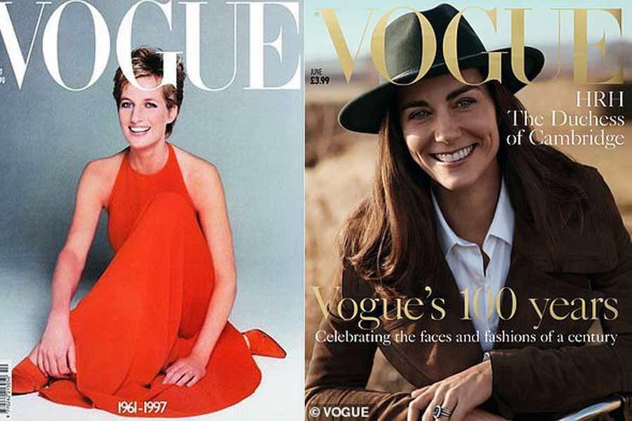 Vogue Diana Kate Middleton