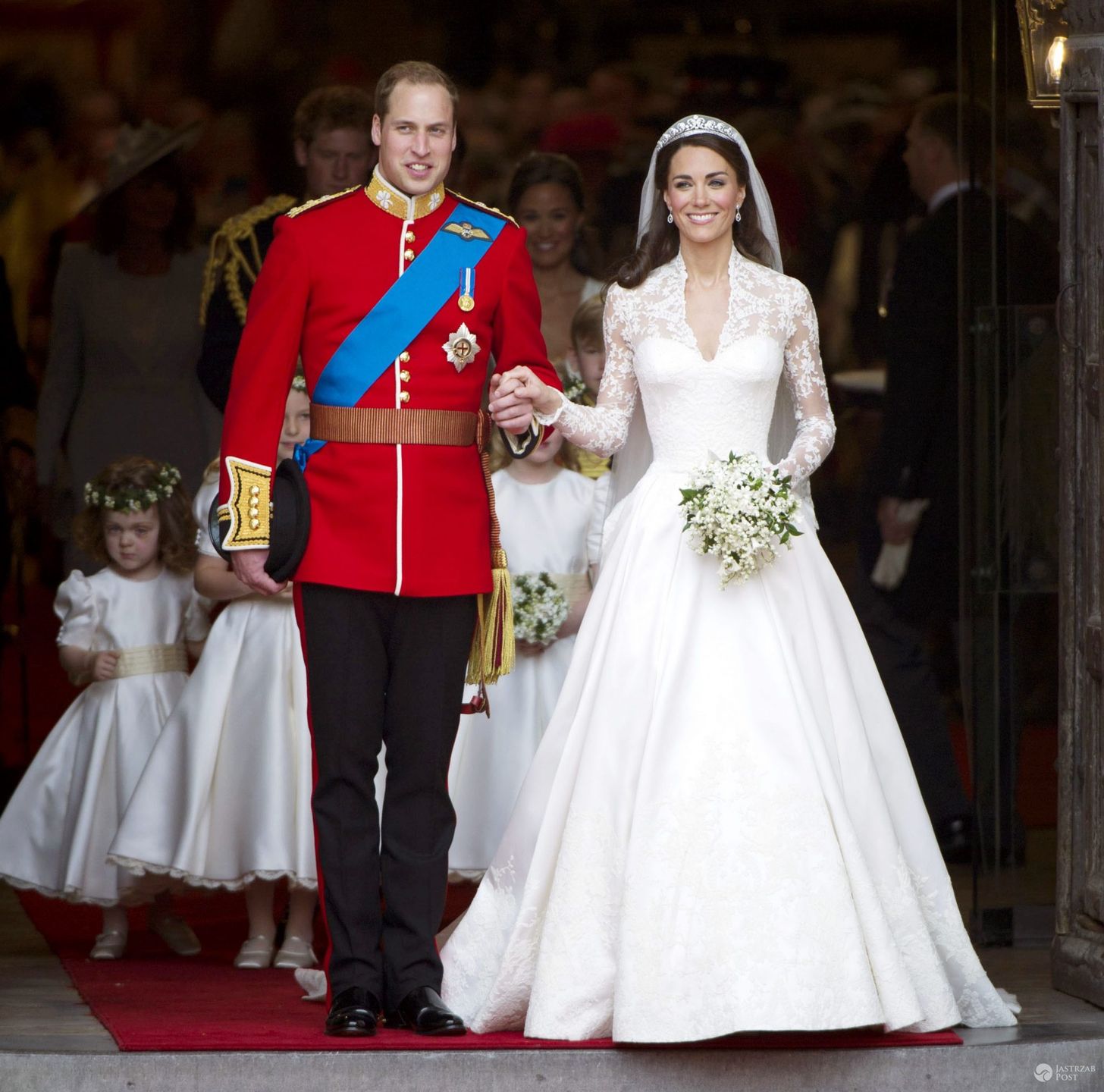 Ślub księcia Williama i księżnej Kate w kwietniu 2011 roku (fot. ONS)