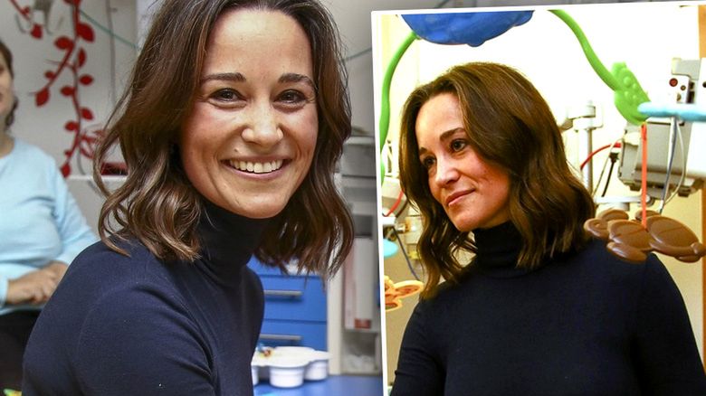 Pippa Middleton odwiedziła chorego chłopca w szpitalu