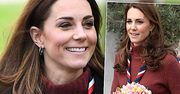 Wyluzowana księżna Kate w masywnych traperach i legginsach na spotkaniu z dziećmi! Nawet w sportowych ciuchach wygląda świetnie!