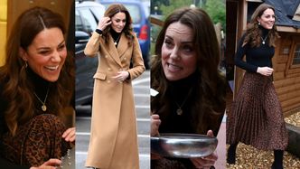 Rozweselona Kate Middleton próbuje zatrzeć niesmak po Megxicie, odwiedzając Centrum Dziecięce w płaszczyku za 1750 złotych (ZDJĘCIA)