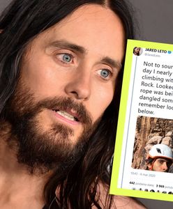 Jared Leto o mały włos nie zginął. "Tego dnia prawie umarłem"