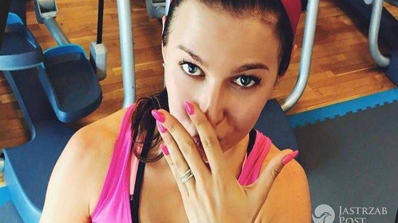 Anna Lewandowska chwali się ciążowym brzuszkiem