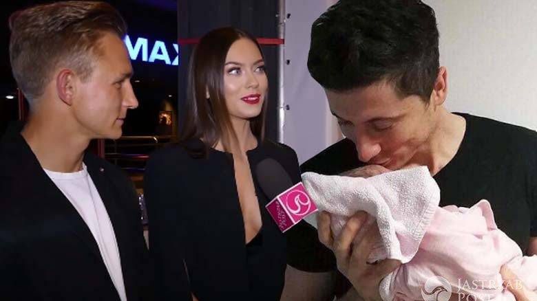 Edyta Zając-Rzeźniczak z mężem gratulują narodzin dziecka Lewandowskim