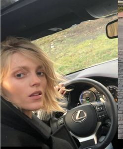 Warszawski salon Lexusa pochwalił się zdjęciem klientki. Anja Rubik wybrała hybrydowego SUV-a