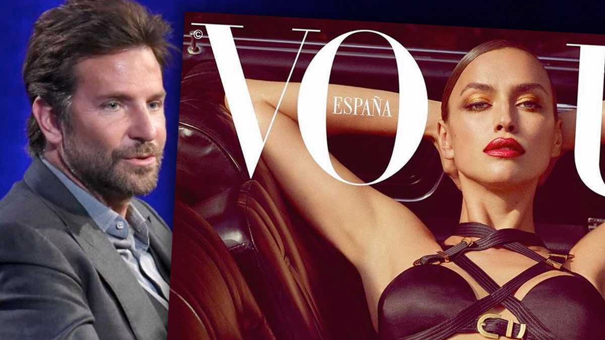 Wyzywająca Irina Shayk w erotycznej bieliźnie kusi na okładce"Vogue'a"! Bradley Cooper oszaleje z wrażenia!