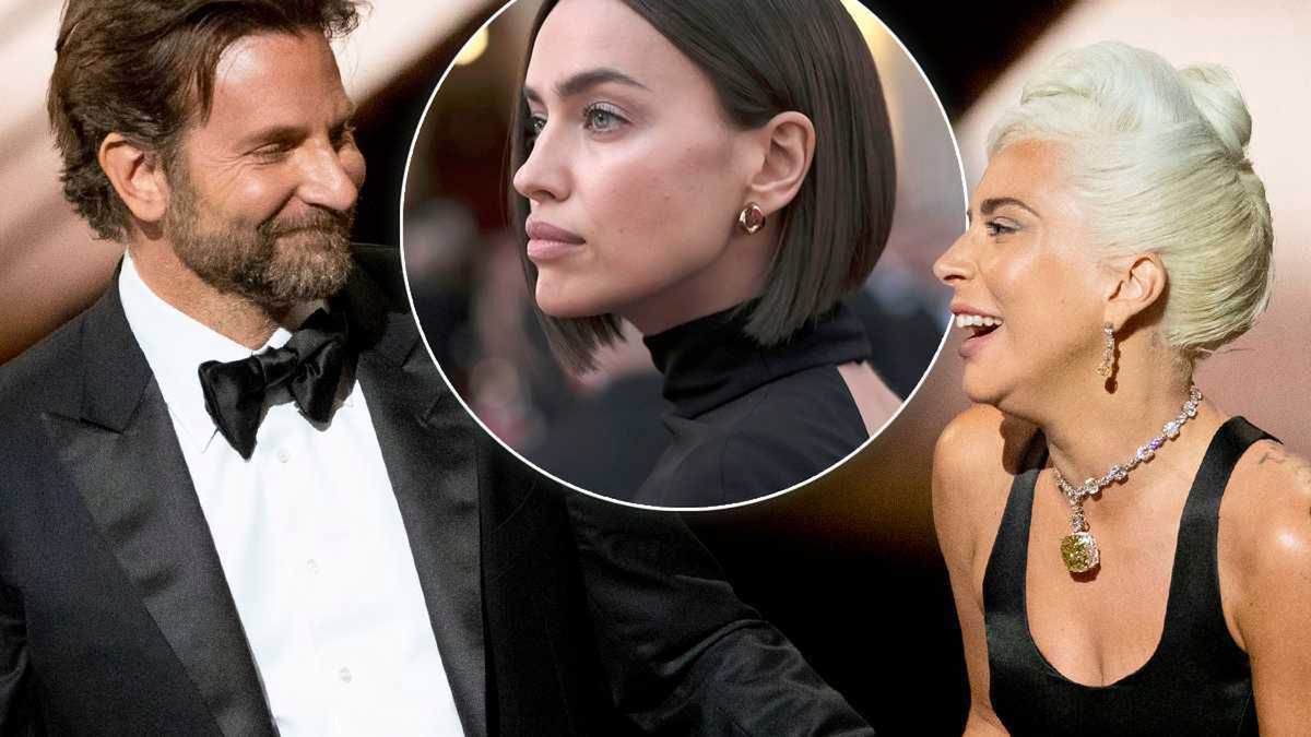 Irina Shayk, Bradley Cooper i Lady Gaga