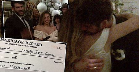 Wyciekły tajne ślubne dokumenty i nowe zdjęcia z wesela Miley Cyrus i Liama Hemswortha. Wiemy więcej niż powinniśmy