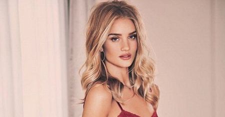 Rosie Huntington-Whiteley w zimowej sesji M&S
