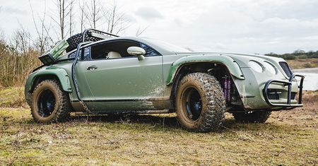 Bentley Continental GT przerobiony na off-roadowego potwora