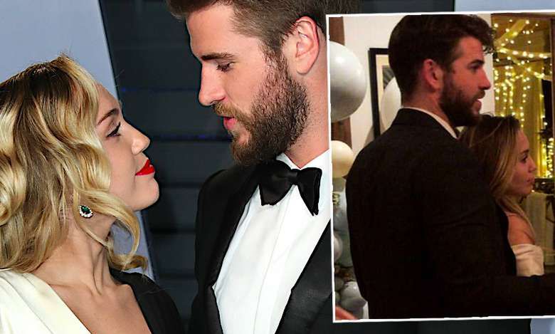 Miley Cyrus ślub Liam Hemsworth zdjęcia