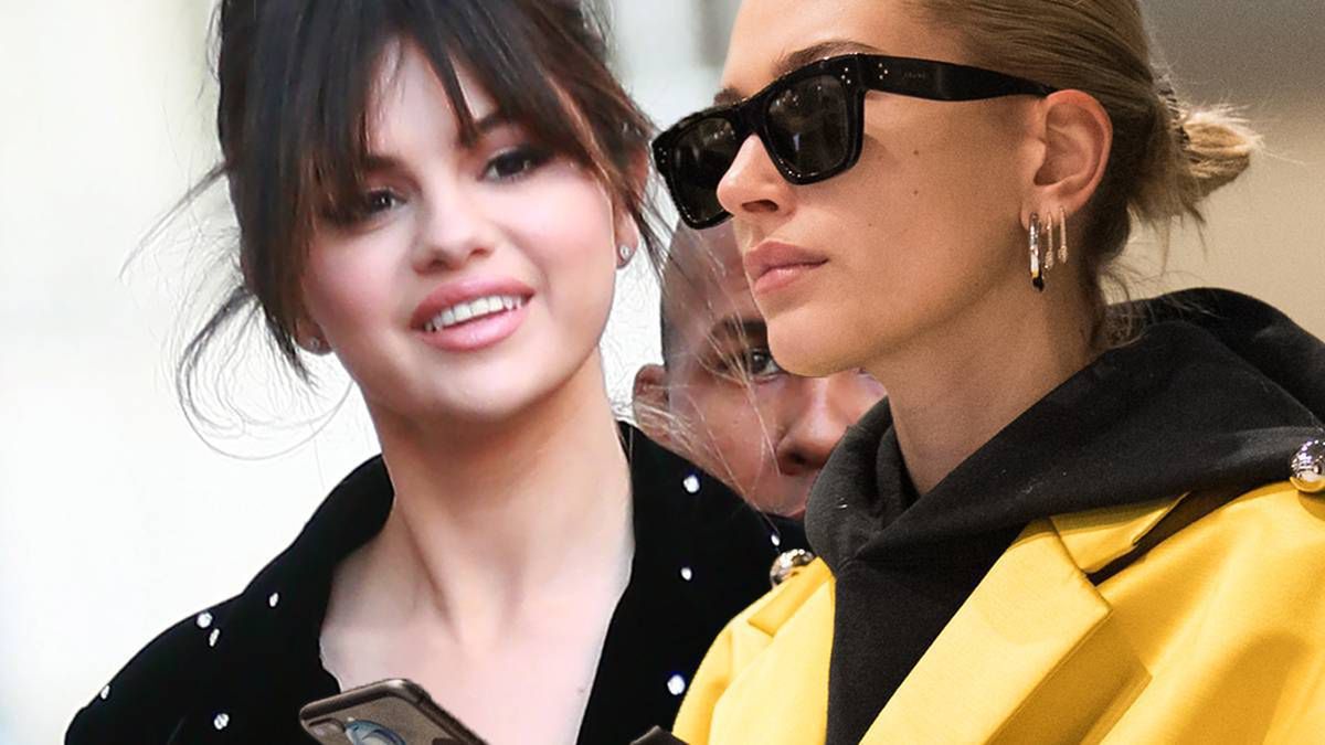 Hailey Bieber i Selena Gomez przyłapane na jednej imprezie. Oj, było gorąco