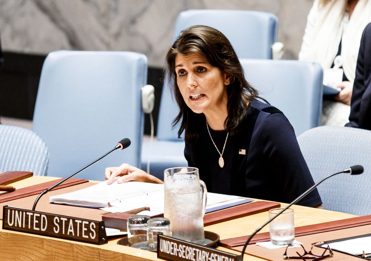 Ambasador USA przy ONZ Nikki Haley rezygnuje