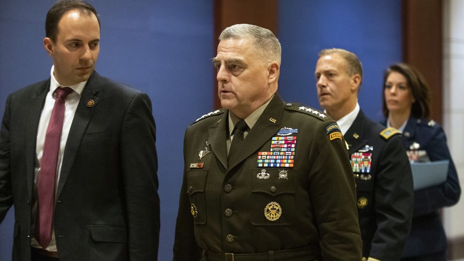 Konflikt USA-Iran. Gen. Mark Milley, przewodniczący Kolegium Szefów Sztabów USA
