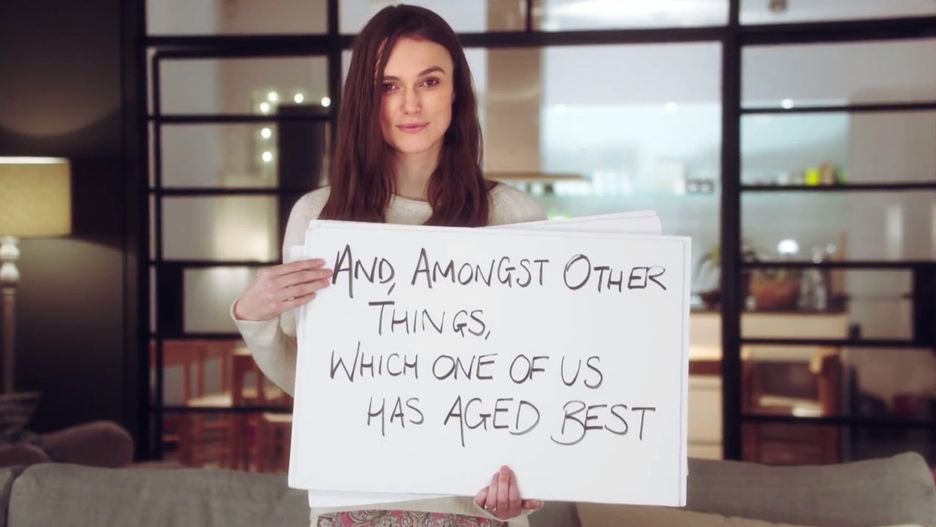 Keira Knightley, która w filmie gra Juliet