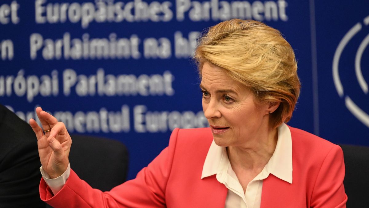 Szefowa Komisji Europejskiej Ursula von der Leyen.