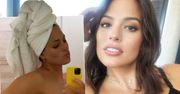 Ashley Graham łamie tabu i pokazuje odważne ciążowe zdjęcie. Modelka plus size eksponuje imponujące krągłości