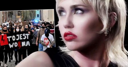Miley Cyrus oburzona sytuacją w Polsce. Wsparła Strajk Kobiet mocnym wpisem