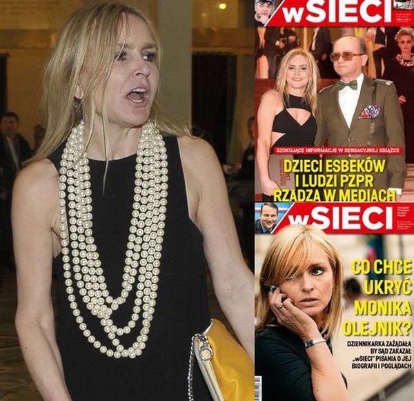 Monika Olejnik na wojnie z Karnowskimi: chce zakazać im pisania o jej biografii