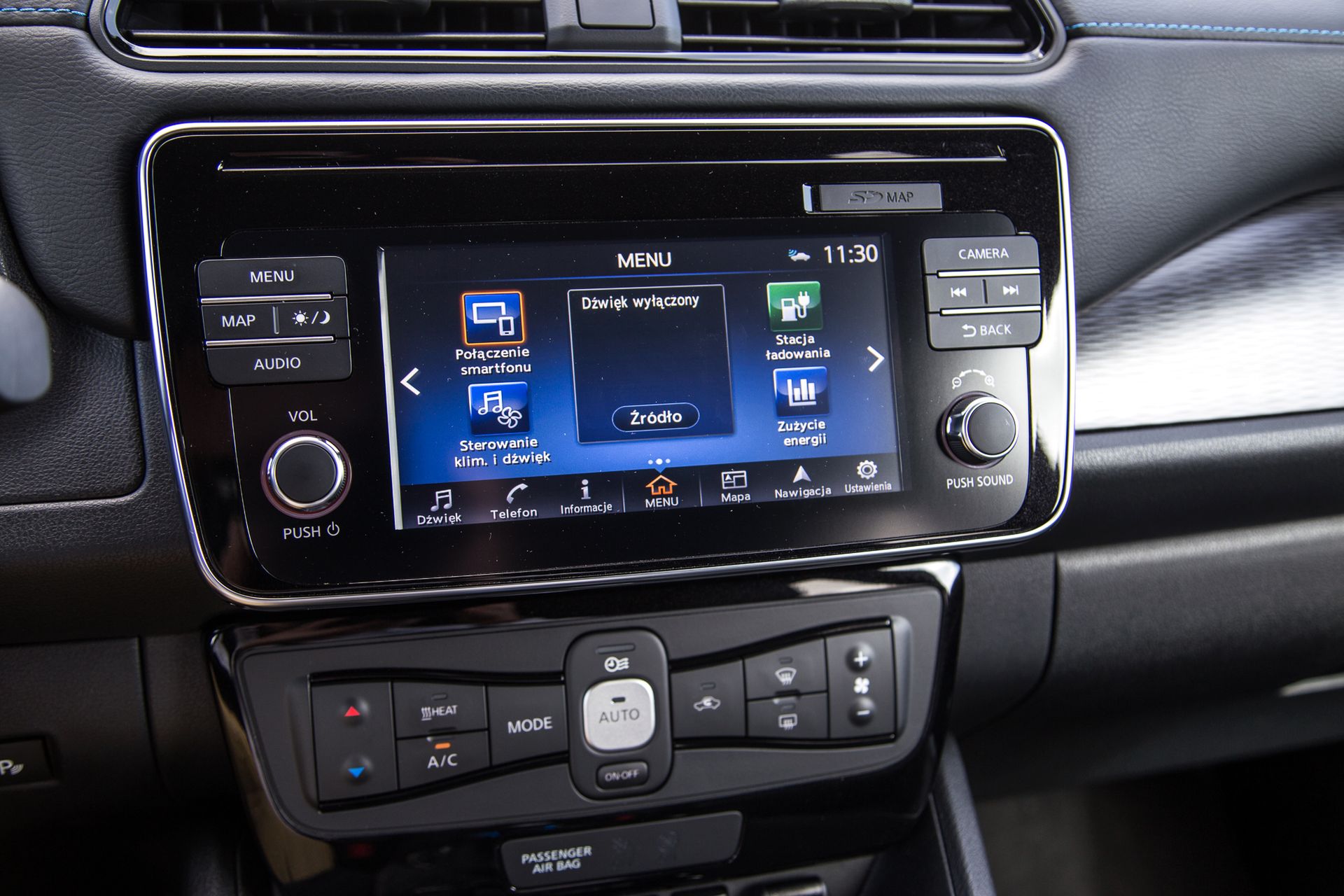 Nissan Leaf - nowy model na rok 2018 / fot. Mateusz Żuchowski 