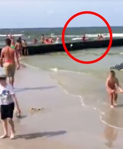 Ojciec tonął z 8-latką. Akcja ratowników w Łebie - blisko kolejnej tragedii