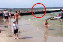 Ojciec tonął z 8-latką. Akcja ratowników w Łebie - blisko kolejnej tragedii