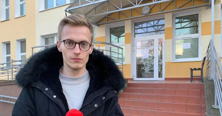 Koronawirus w Polsce. Reporter WP jest pod szpitalem w Zielonej Górze