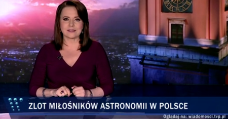 Houston, mamy problem. "Astronomiczna" wpadka Danuty Holeckiej w "Wiadomościach"