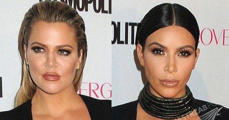 Walka Kardashianek na dekolty na urodzinach "Cosmopolitan". Khloe udało się zakasować Kim!