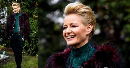 Małgorzata Kożuchowska w Dzień Dobry TVN w kreacji z najmodniejszej kolekcji sezonu! Opowiedziała o pierwszym sukcesie małego Jasia [WIDEO]