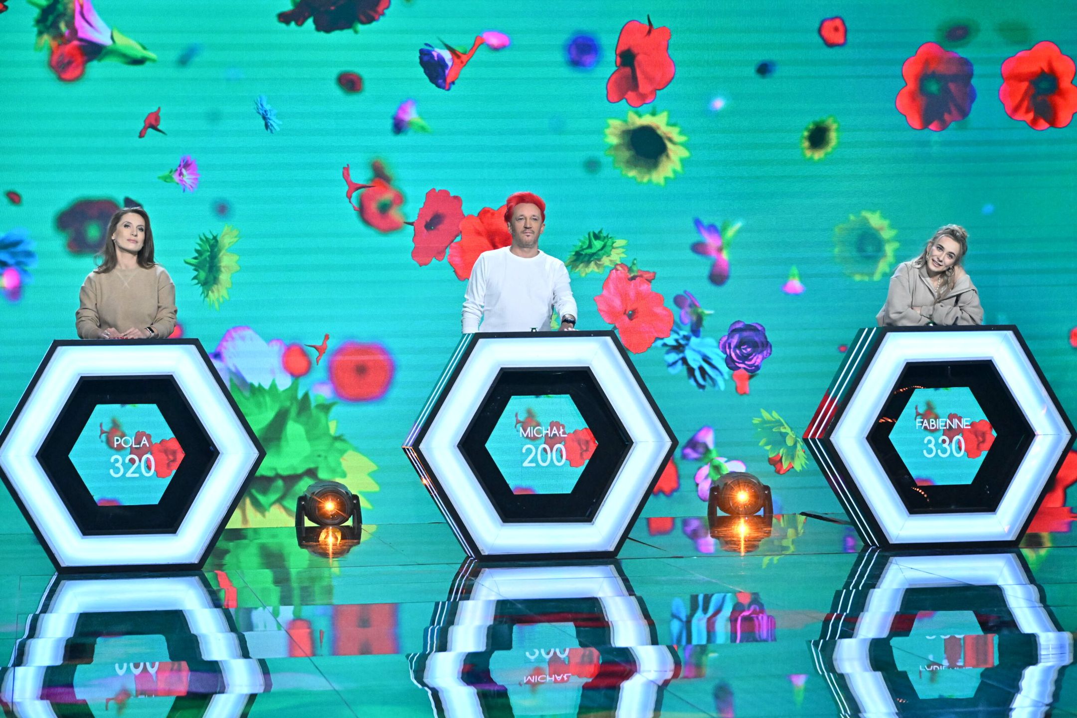 Michał Wiśniewski zabrał Polę i Fabienne do Jaka to melodia?