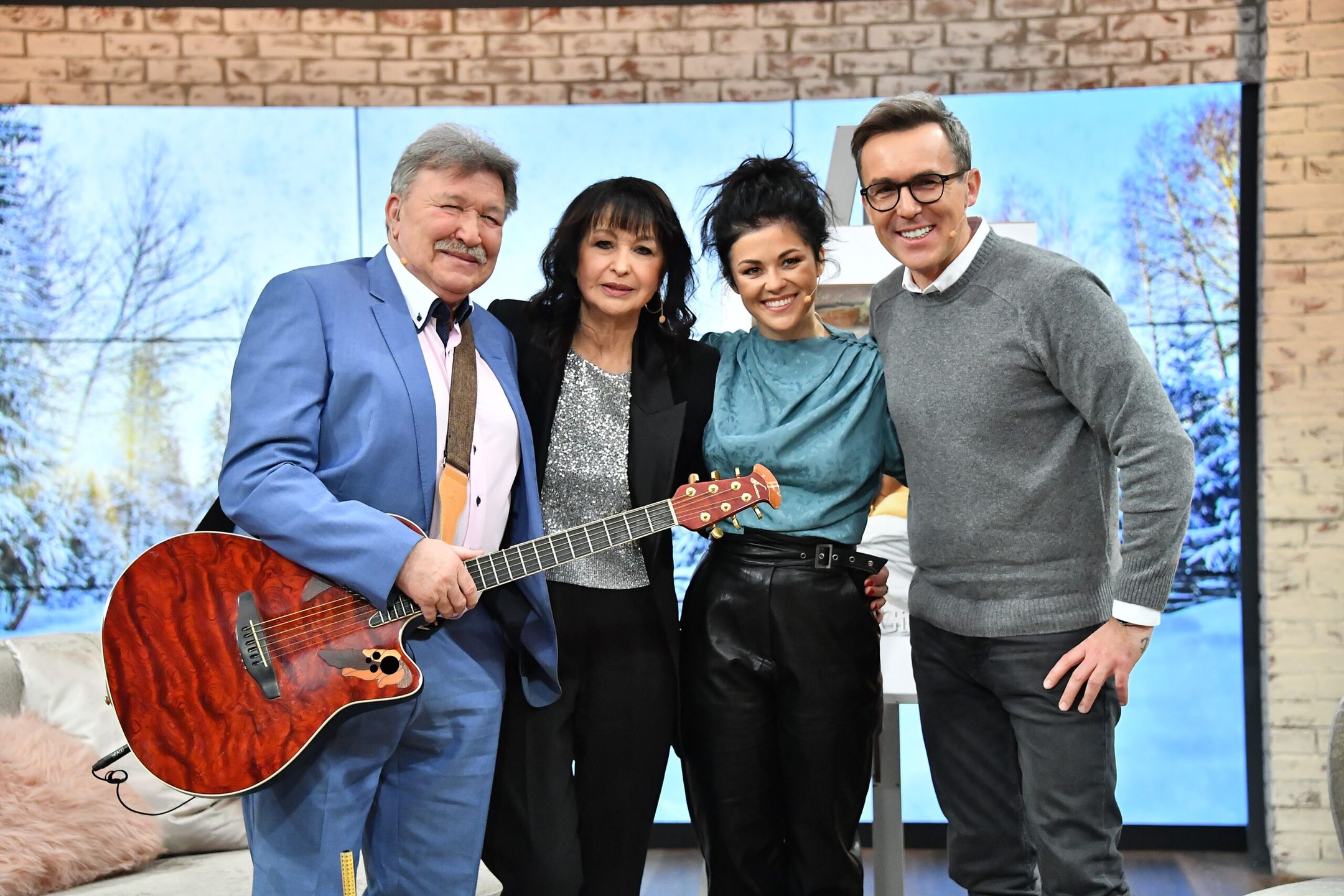 Krystyna Giżowska, Andrzej Rybiński, Kasia Cichopek, Maciej Kurzajewski