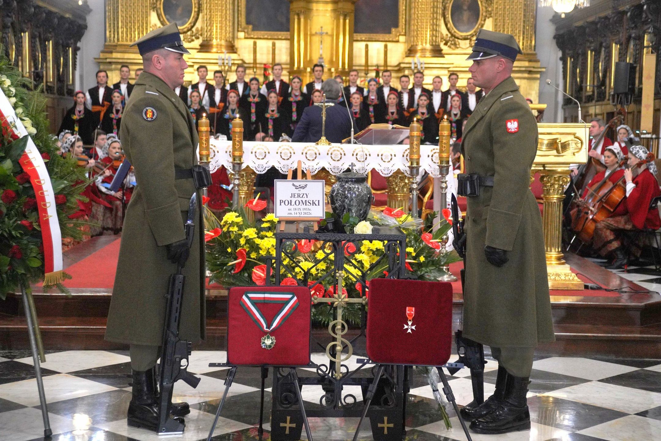 Pogrzeb Jerzego Połomskiego