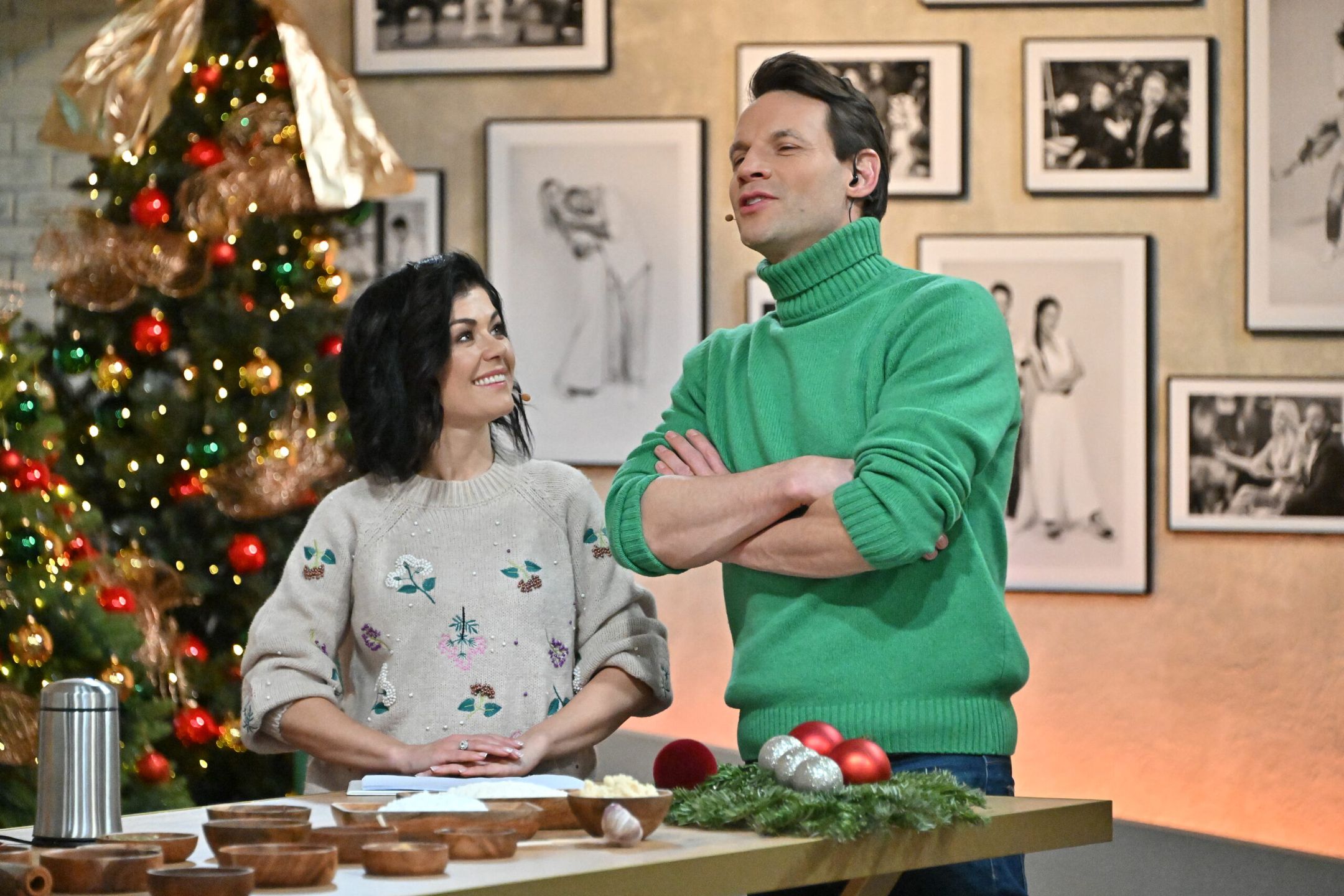 Kasia Cichopek  i Tomasz Wolny w Pytaniu na śniadanie