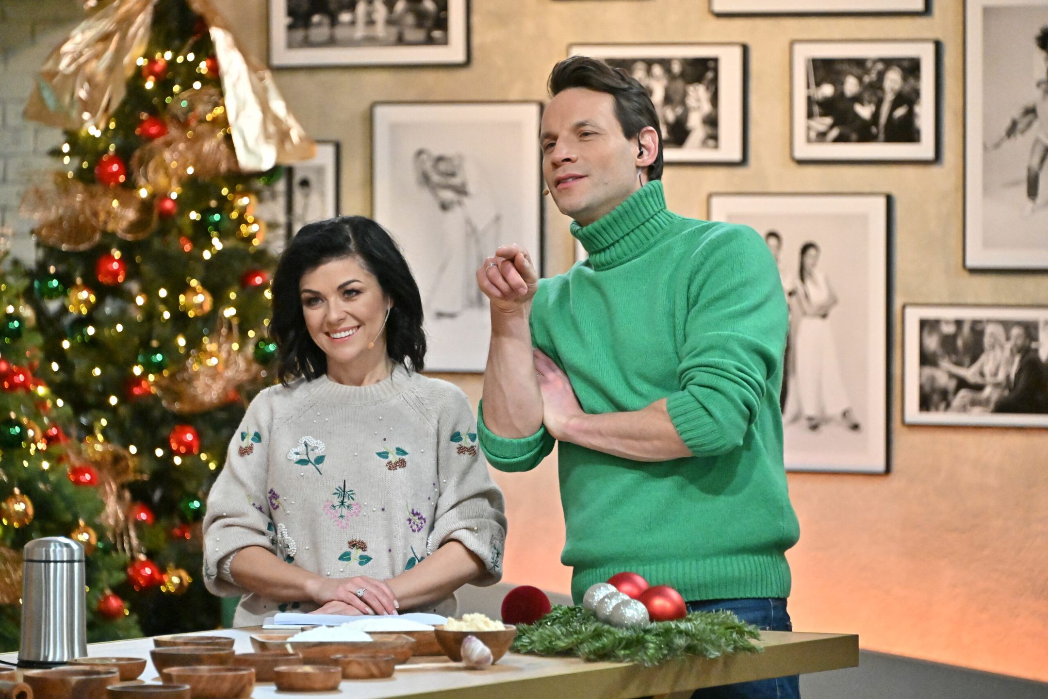 Kasia Cichopek  i Tomasz Wolny w Pytaniu na śniadanie