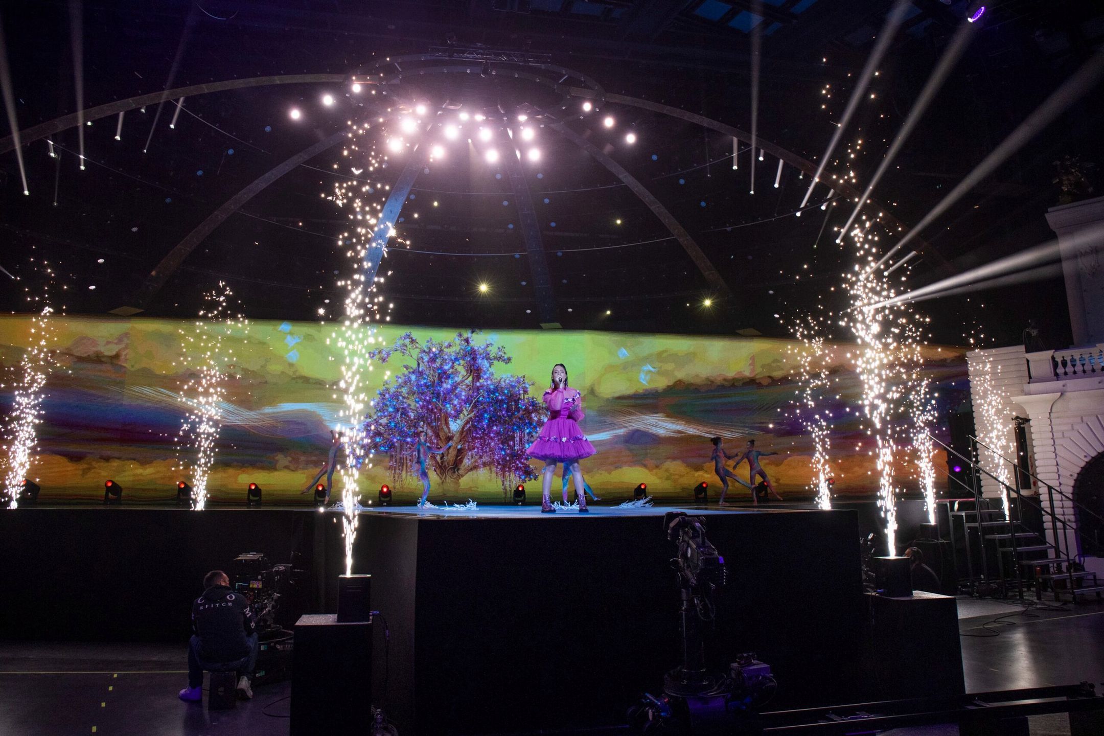 Sara James na Eurowizji Junior 2021 – zdjęcia z pierwszej próby (fot. EBU)