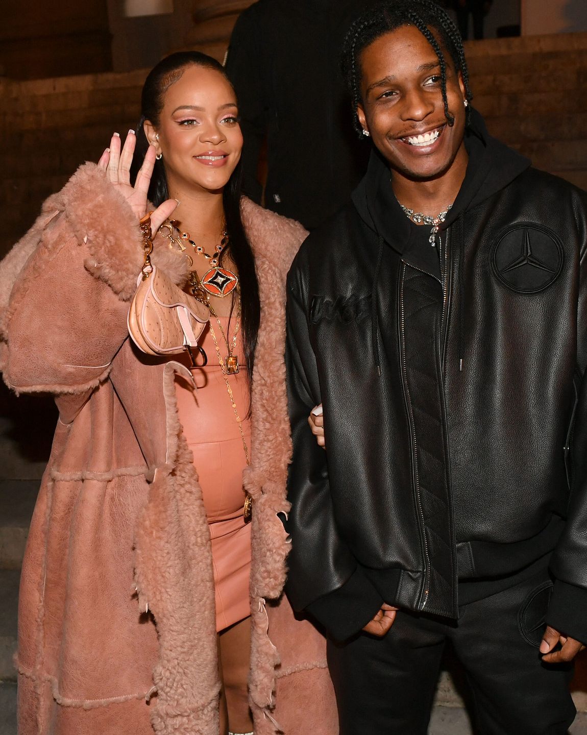 Rihanna i A$AP Rocky na Paris Fashion Week