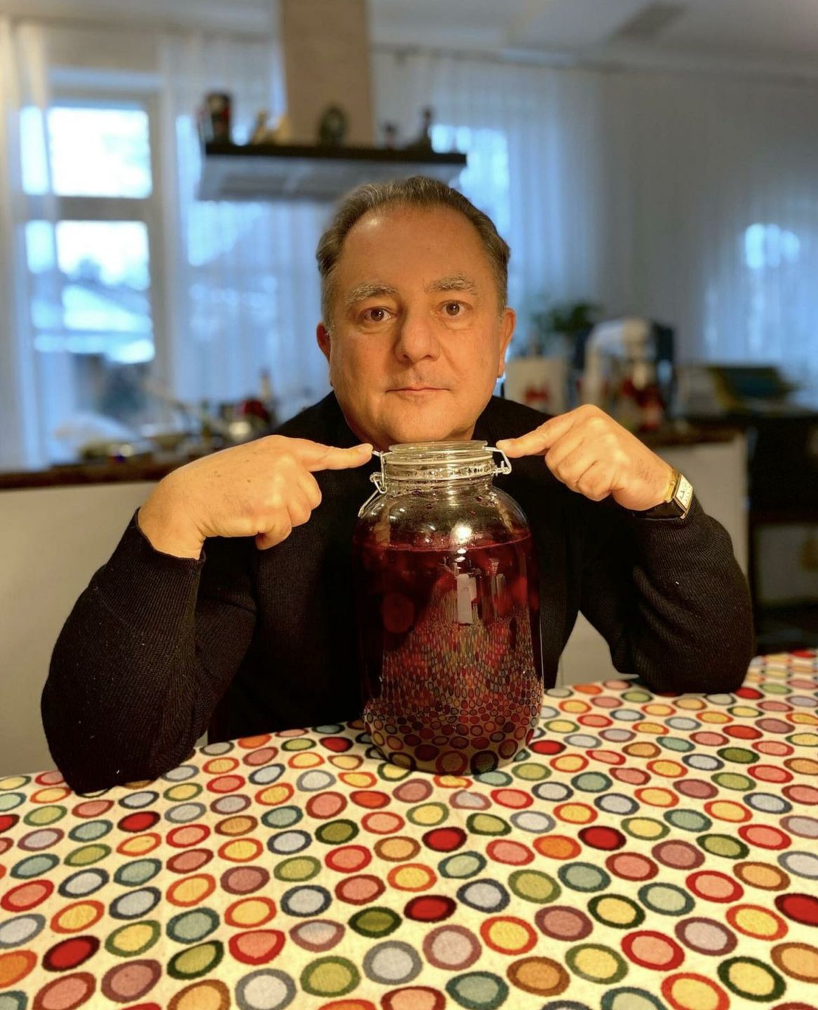 Robert Makłowicz - wnętrza domu | Instagram.com/robertmaklowicz_official