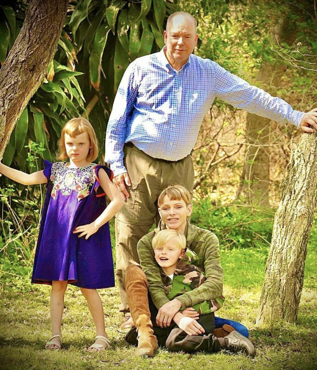 Księżna Charlene i Książę Albert
