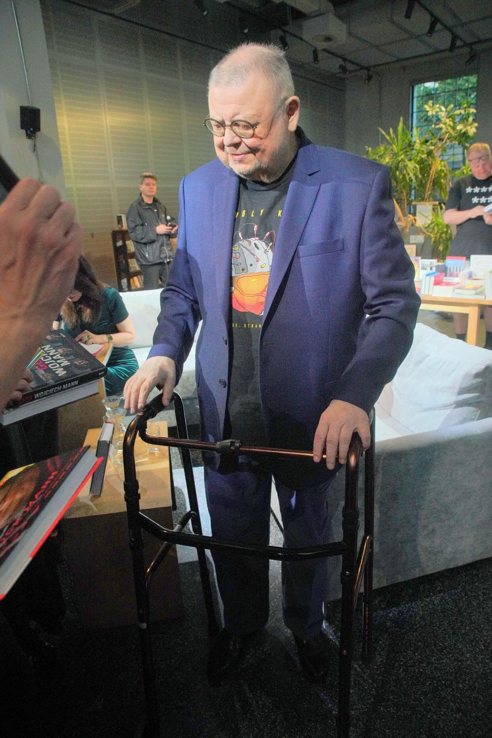 Wojciech Mann - premiera książki Się żyje fot. KAPiF