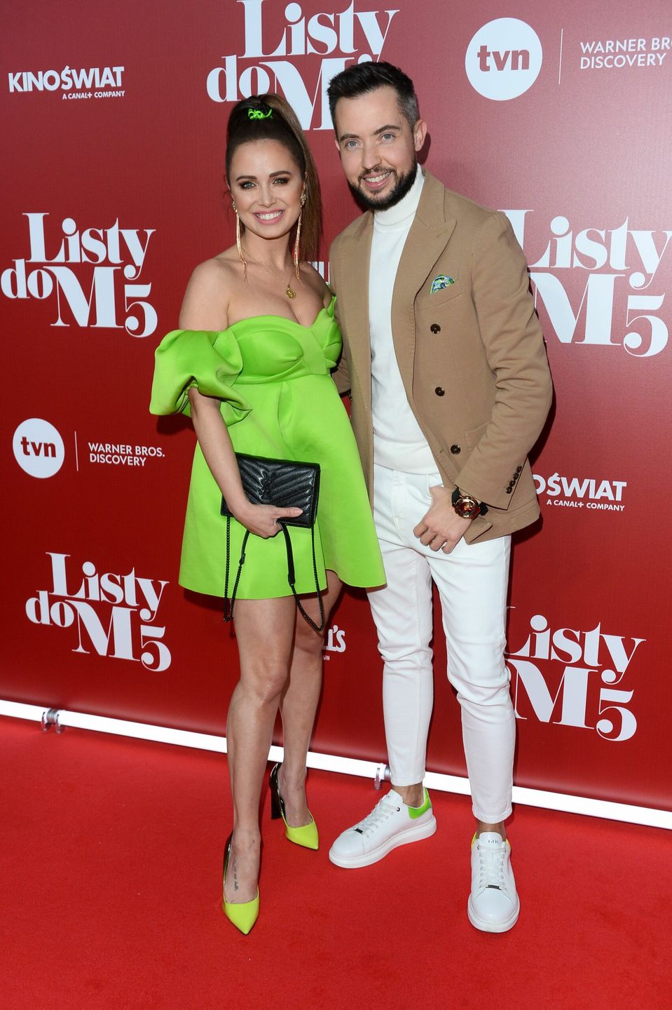 Agnieszka Mrozińska, Alex  Caprice - premiera Listy do M. 5