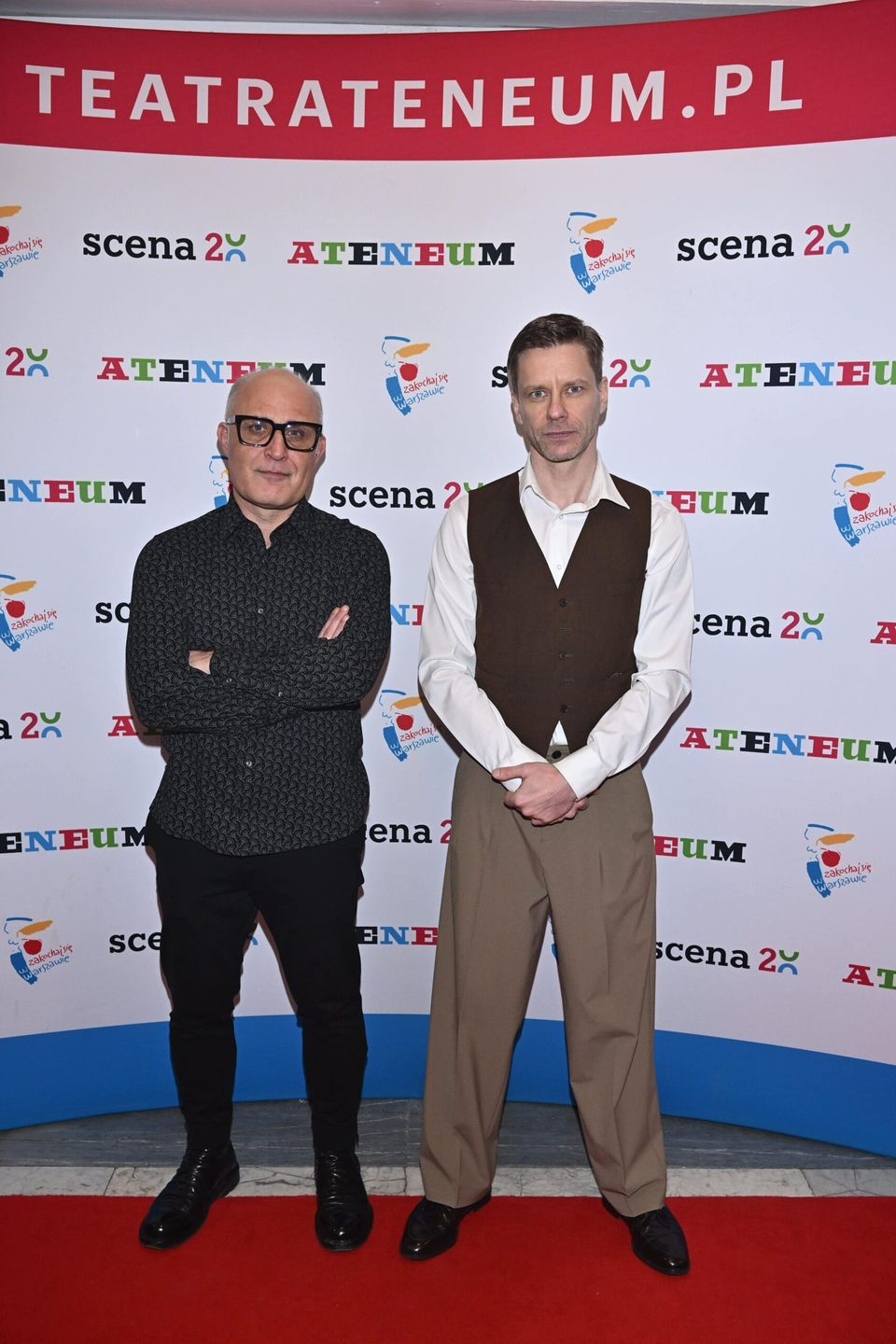 Przemysław Bluszcz, Dariusz Wnuk- premiera spektaklu Znieważeni