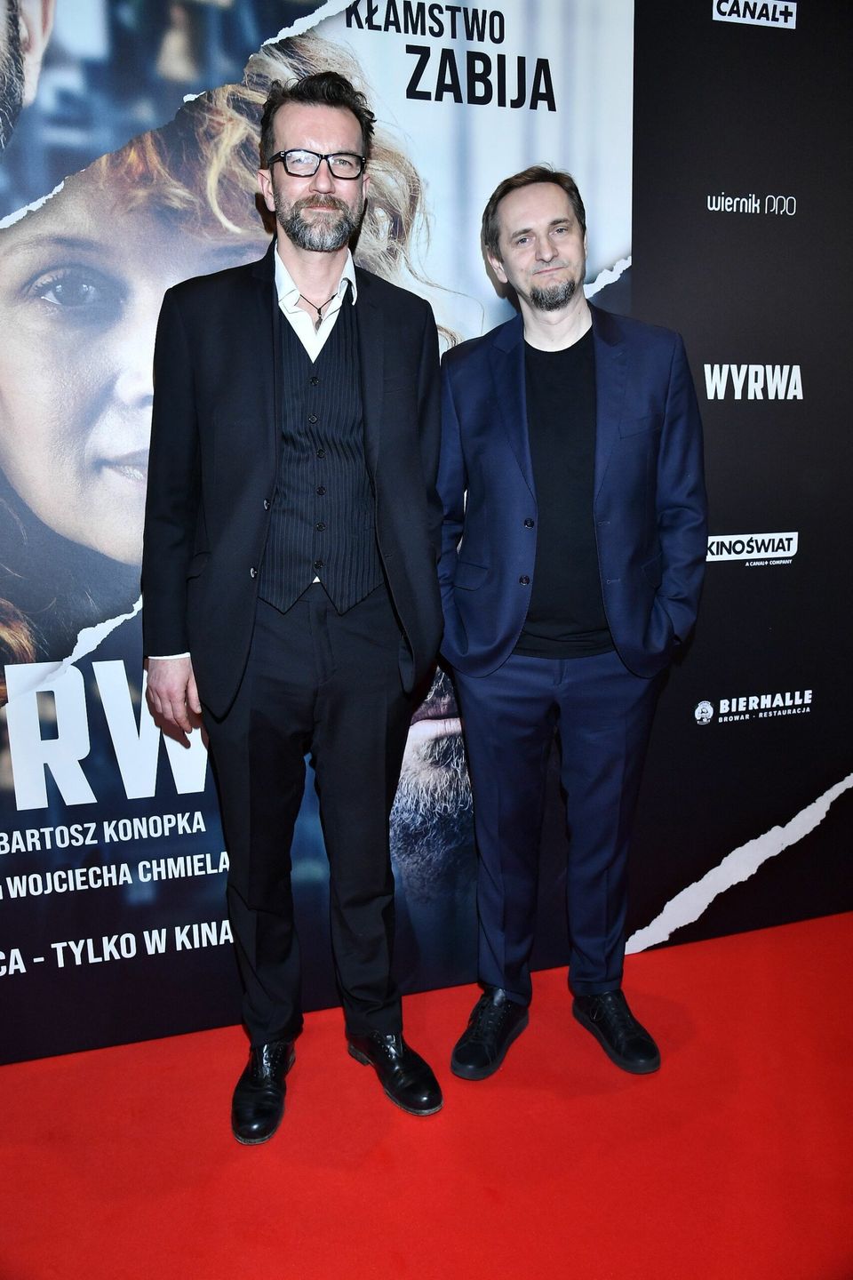 Tomasz Kot, Bartosz Konopka - premiera filmu Wyrwa (fot, KAPiF)
